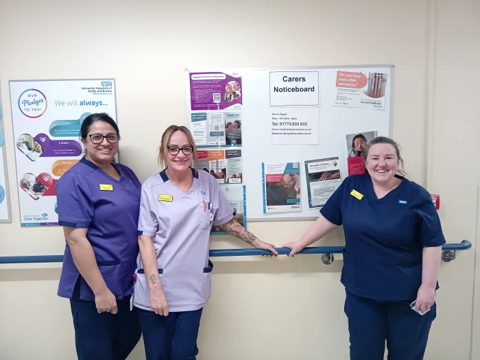 Ward 5 at Florence Nightingale have been working hard to support Carers